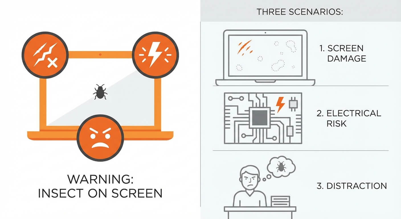 Potential Risks and Damages That May be Caused by a Bug or Ant in Your Screen