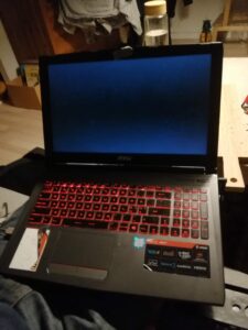 MSI Laptop Screen not working [black display]