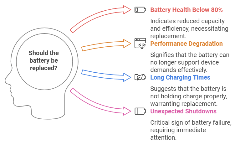 Clear iPad Battery Replacement Indicators