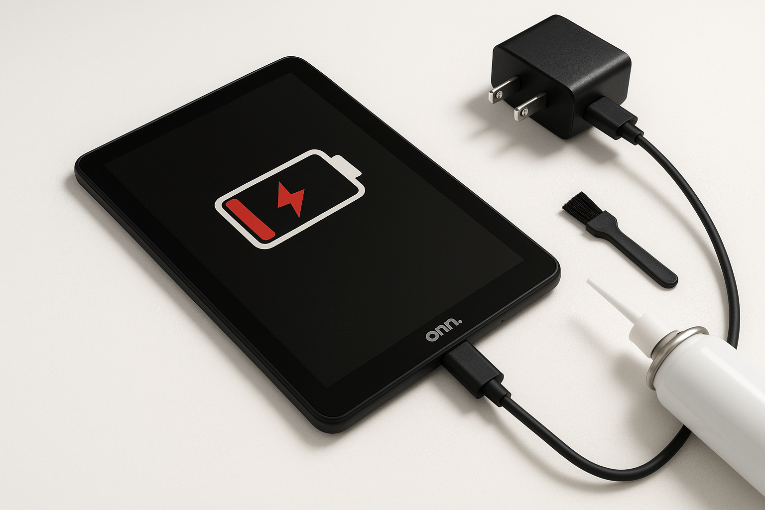 onn Tablet Won't Charge