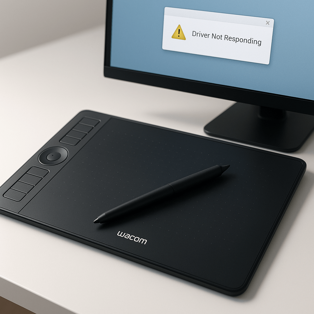Wacom Tablet Driver Not Responding
