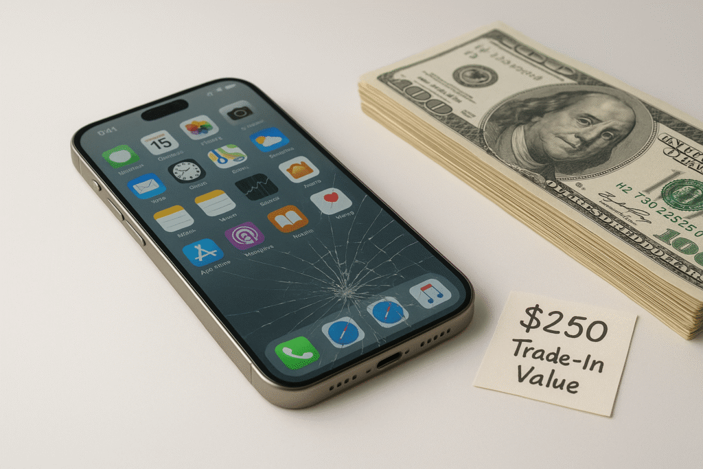 Can You Trade In a Cracked iPhone