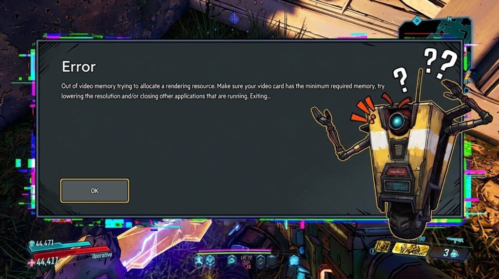 Borderlands 3 Keeps Crashing on Xbox Series S