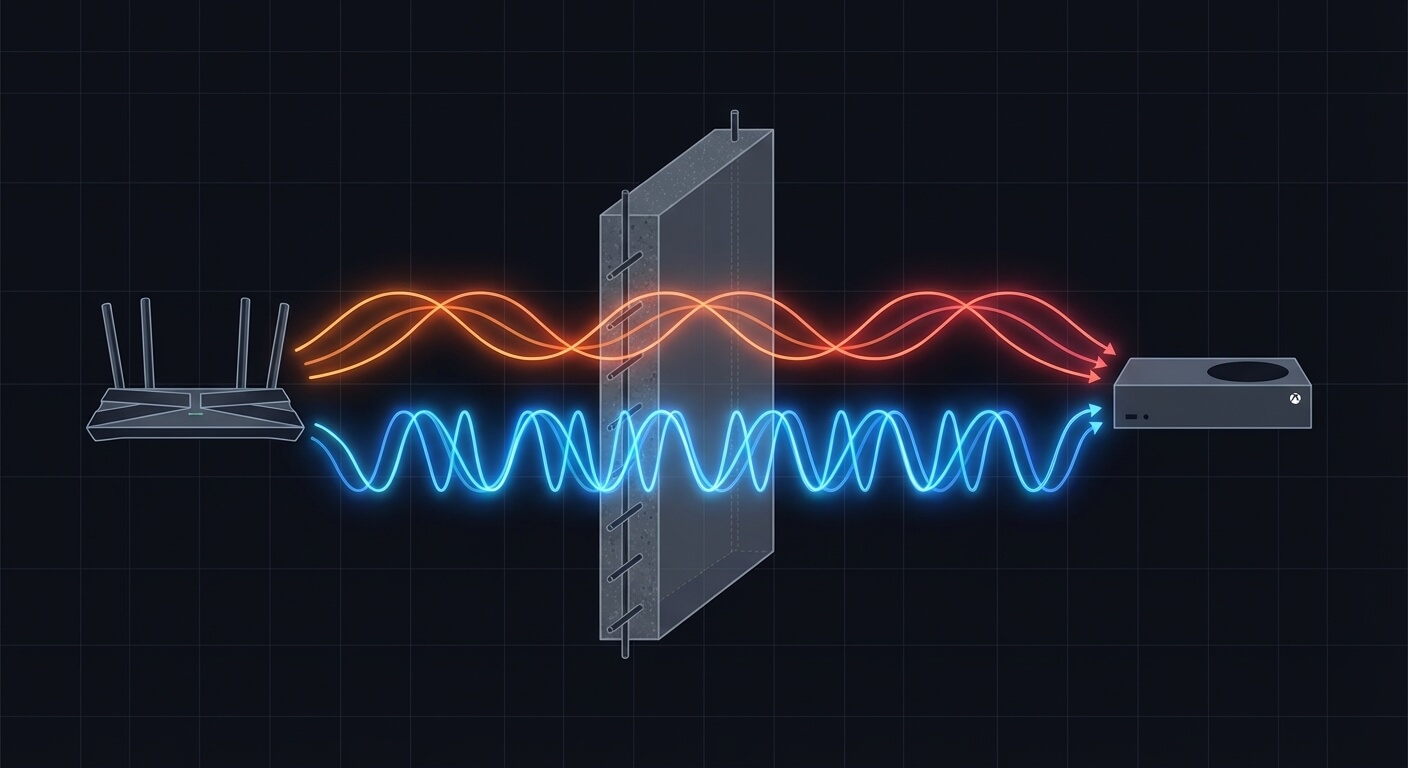 Switch Between 2.4GHz and 5GHz Bands