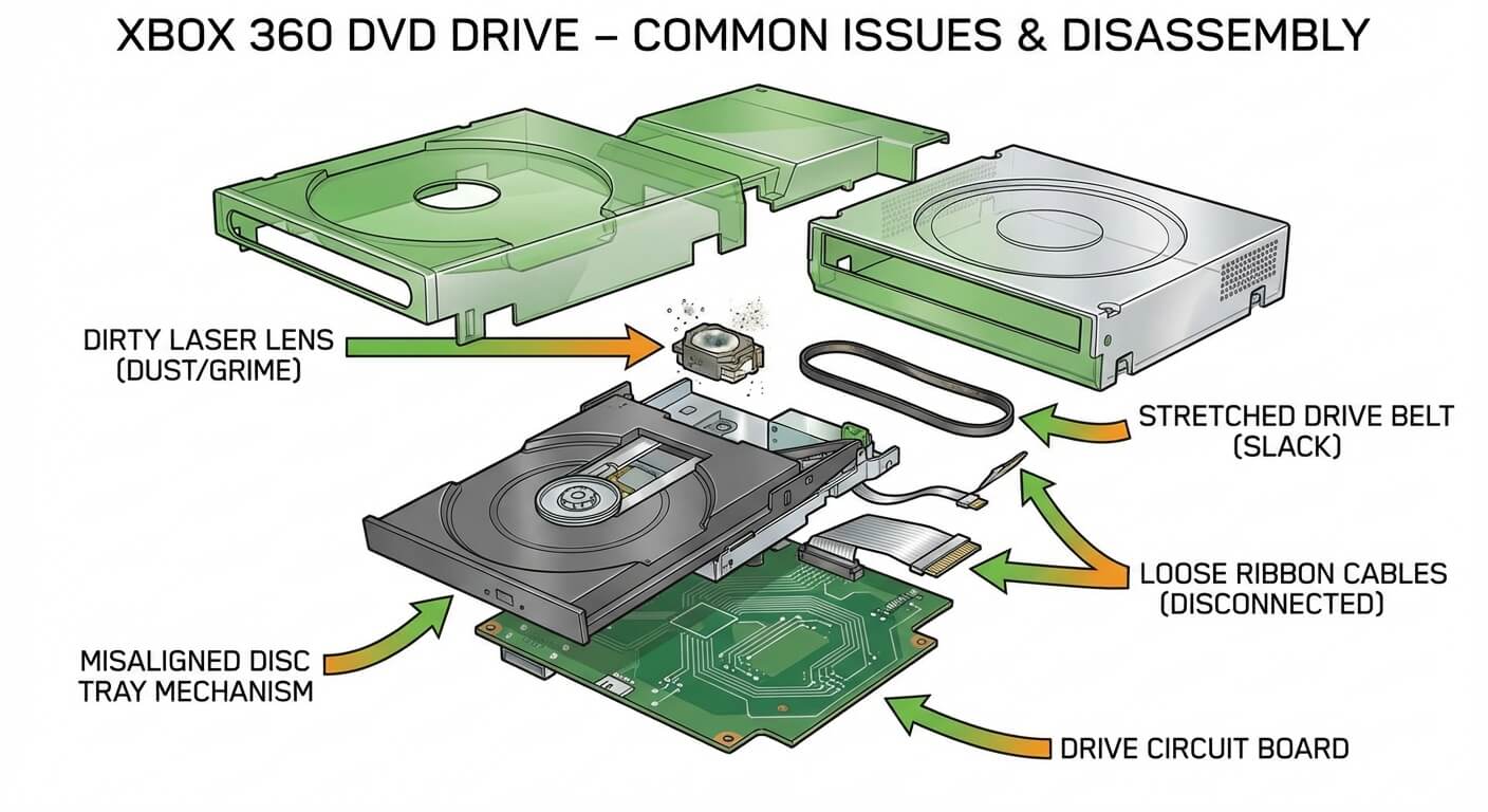 Common Reasons Why Your Xbox 360 Won't Read Discs