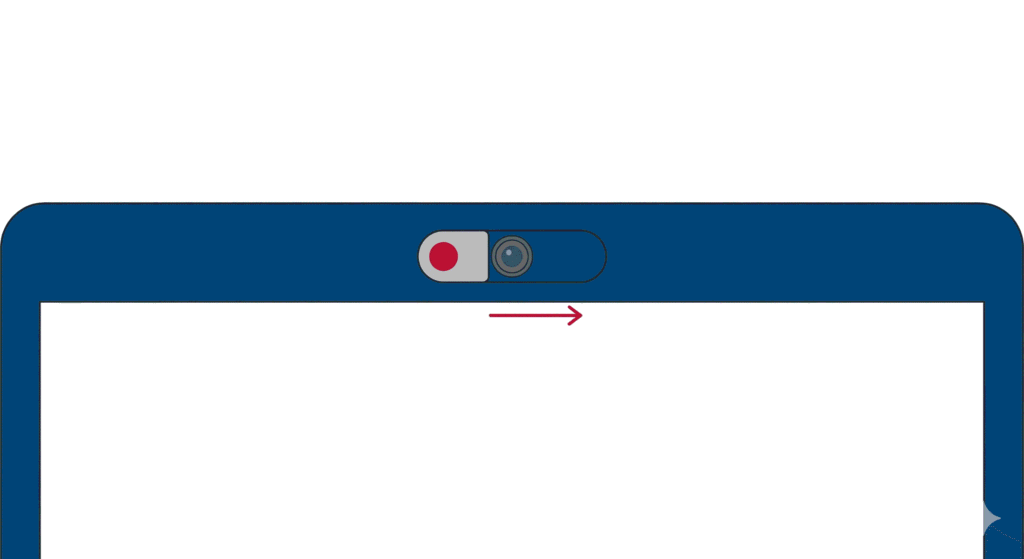 Check the Physical Privacy Shutter First