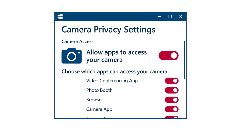 Verify Windows Privacy Settings