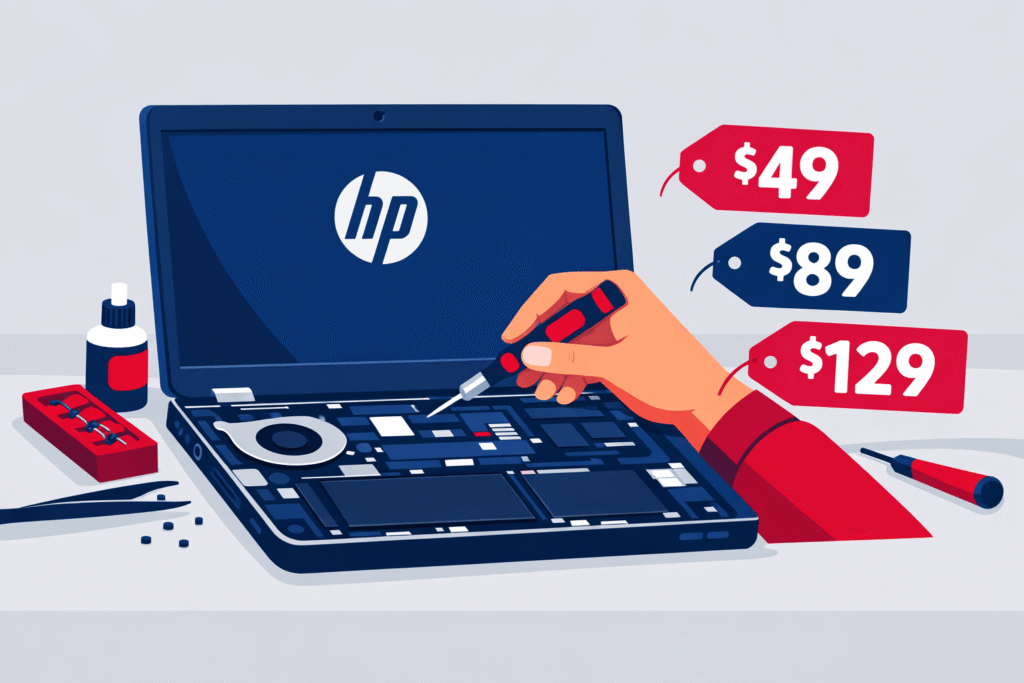 Average HP Laptop Repair Costs - What to Expect